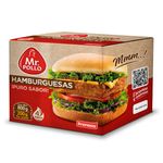 Hamburguesa De Pollo Mr. Pollo 800Gr