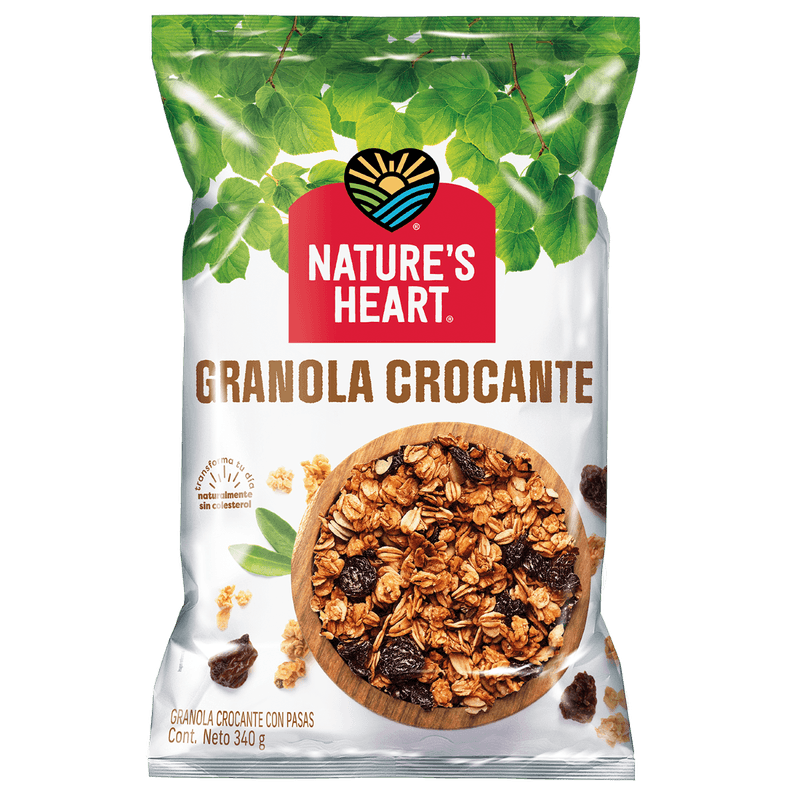 Nature´S Heart Granola Crocante Funda 340 Gr.