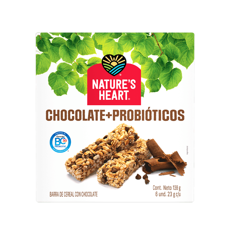 Natures Heart Barra De Cereal Sabor A Choc Con Pro