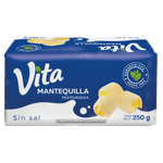 Mantequilla Sin Sal Vita 250 Gr