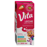 Leche Vita Sabor Frutilla 200 Ml.