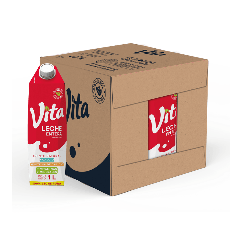 Vita Leche Entera 1Lt Caja X 12