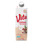 Cartón Vita Crema De Leche 1 Lt.