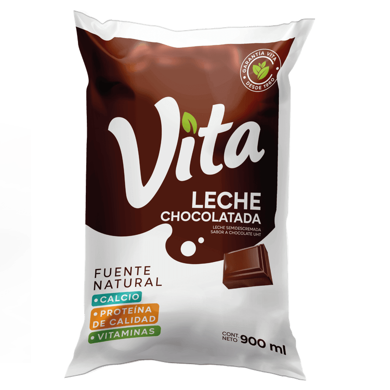Leche Chocolatada Funda Vita 900ML