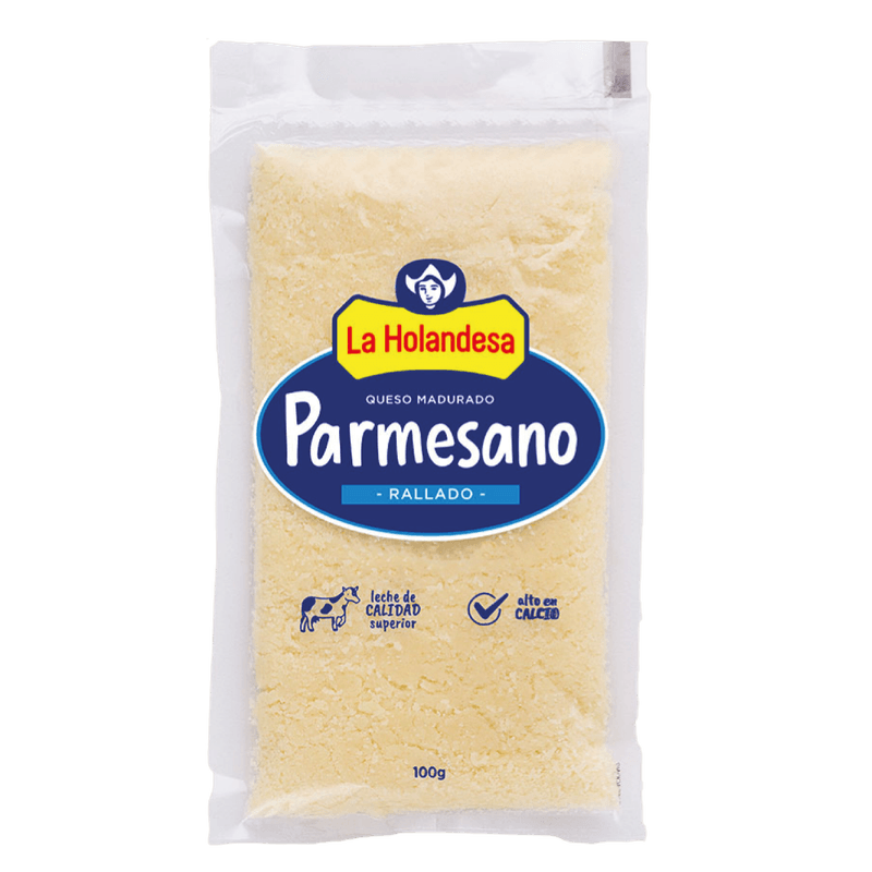 Queso Parmesano Rallado La Holandesa 100 Gr