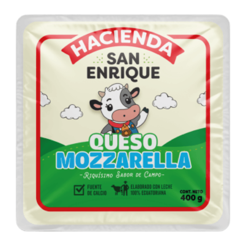 Queso Mozzarella San Enrique 400 Gr