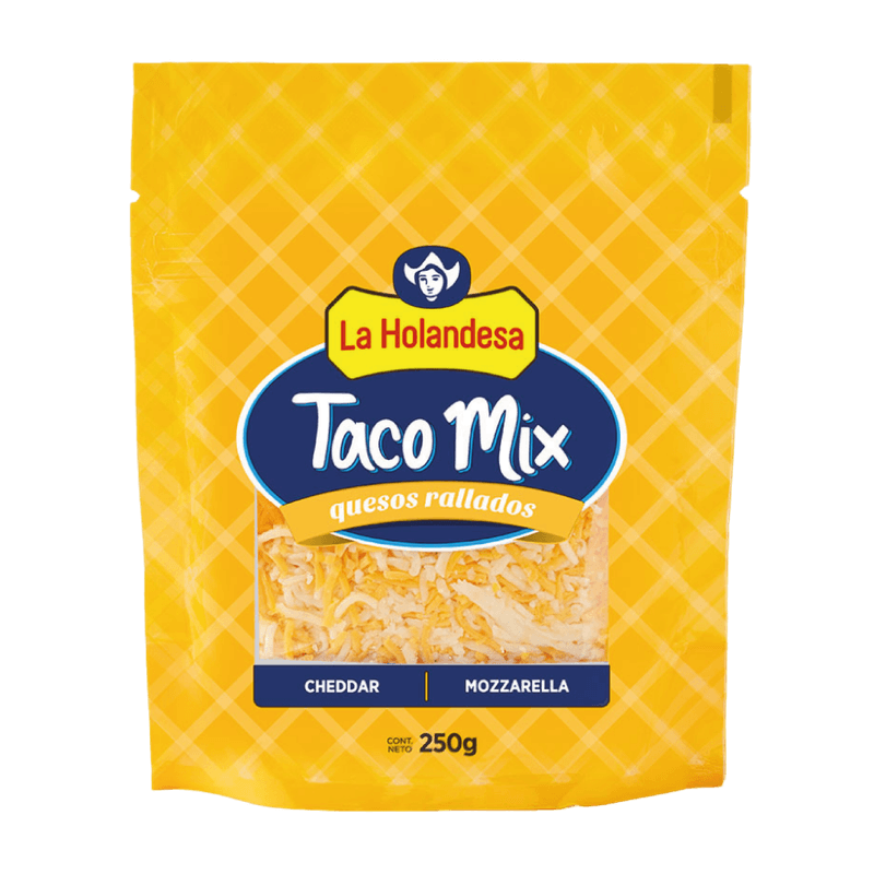 Queso La Holandesa Mix Taco 250gr