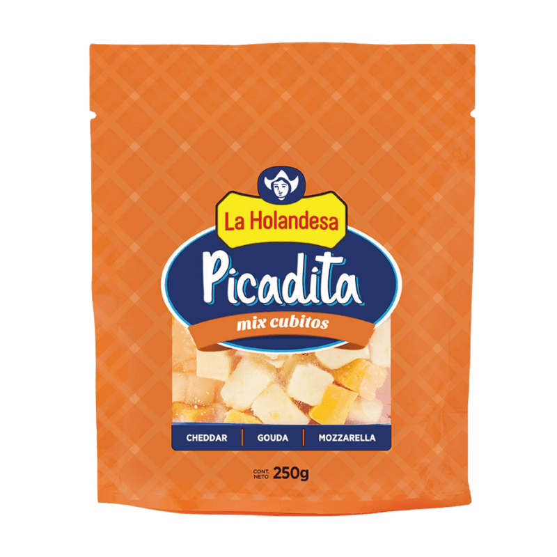 Queso La Holandesa Mix Cubos 250gr