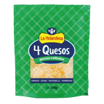 Queso La Holandesa Mix 4 Quesos Rallados 250gr